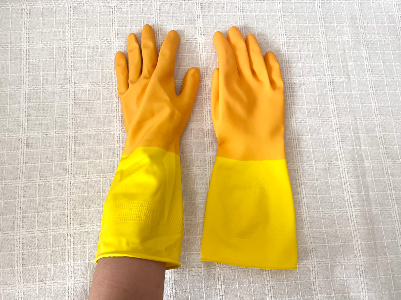 マリーゴールドのキッチン用グローブ