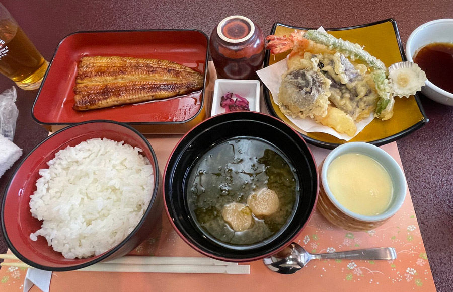 うなぎ割烹 御殿川のうなぎと天ぷら
