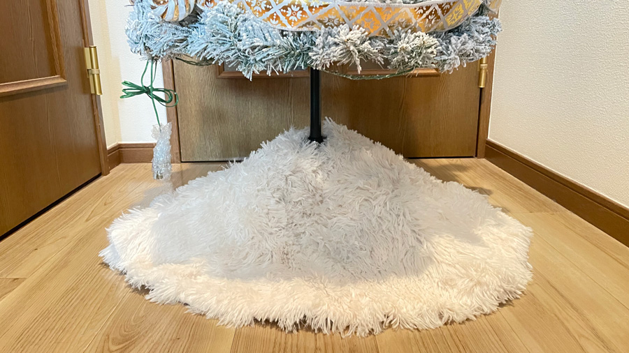 ツリースカート(ホワイトファー)