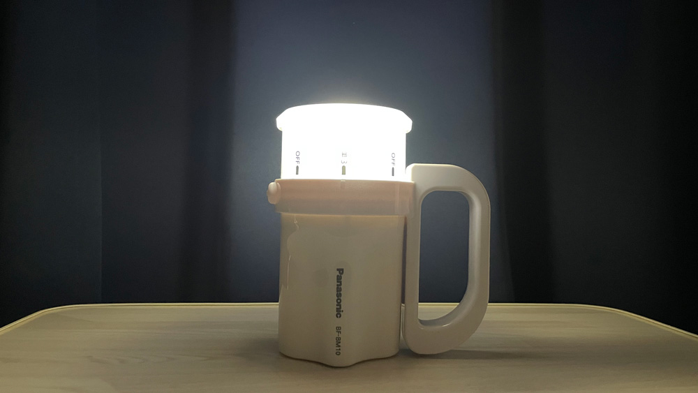 ランタンとして使える懐中電灯