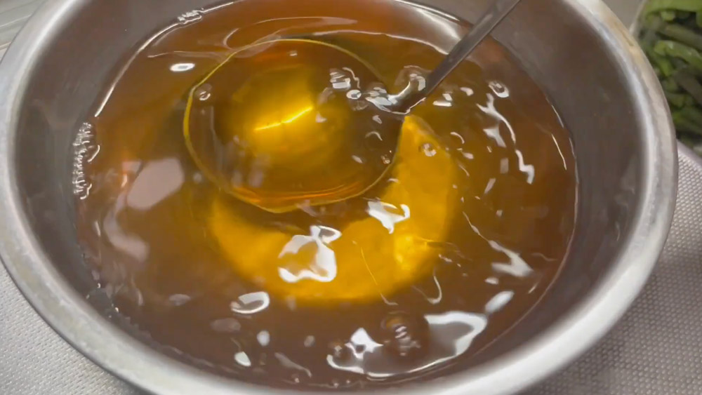 かき混ぜてできた三杯酢