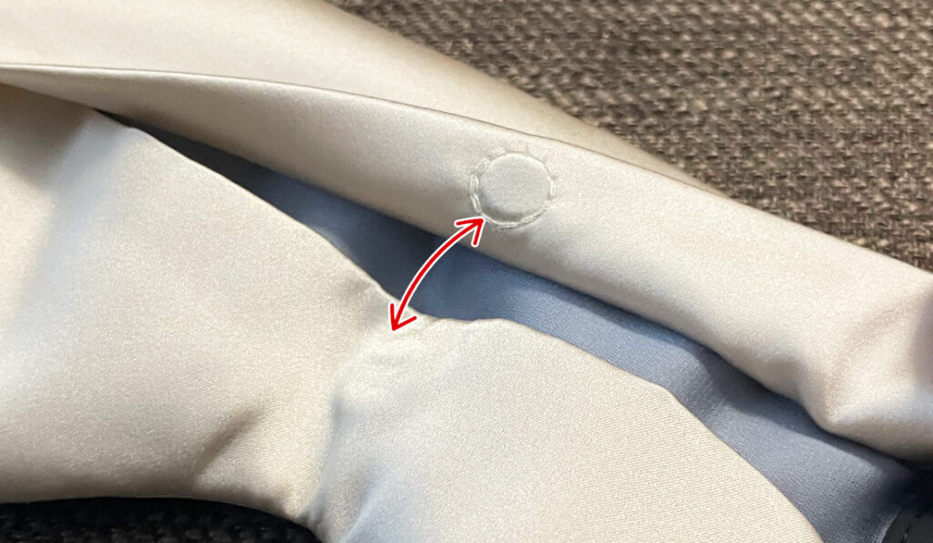 磁石で留めれる仕様