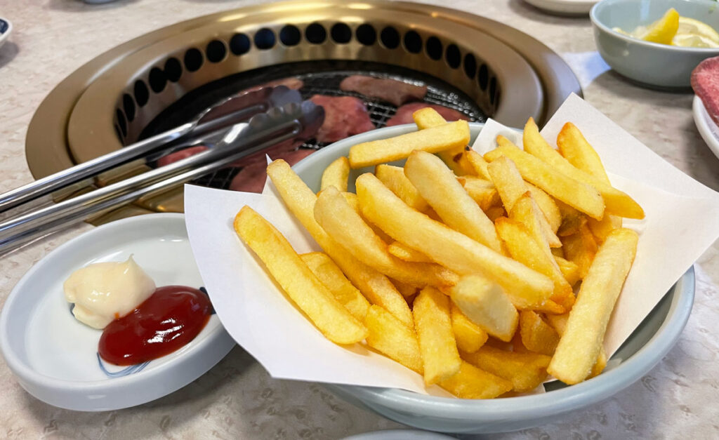 修さんの店のフライドポテト