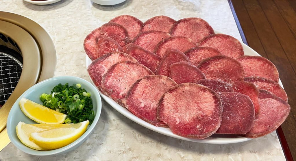 3人前のタン塩(修さんの店)