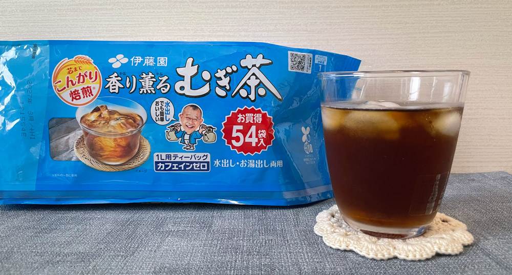 伊藤園の麦茶パックで作った麦茶